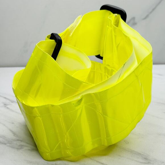 Sayre Re-Flex Neon Yellow Reflective Adjustable Belt One Size OS - Picture 3 of 8